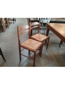 LOT DE 4  CHAISES ASSISES...