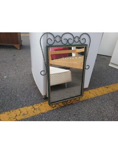 MIROIR FER FORGÉ
