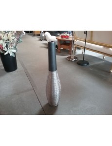 VASE MODERNE ARGENTÉ