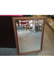 MIROIR BISAUTÉ CONTOUR DORÉ