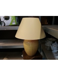 LAMPE À POSER JAUNE 