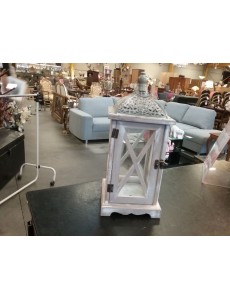 LANTERNE BOIS / MÉTAL