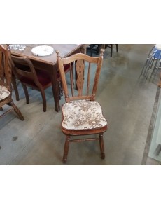 LOT DE 6 CHAISES CHENE