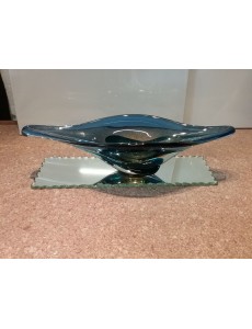 CHEMIN DE TABLE CRISTAL BLEU