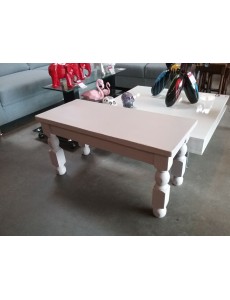 TABLE BASSE RUSTIQUE PEINT...