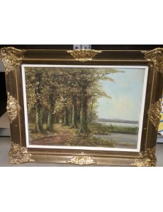 PEINTURE " FORÊT" CONTOUR...