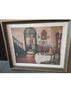 LITHOGRAPHIE "INTERIEUR"