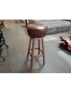 TRABOURET HAUT RUSTIQUE