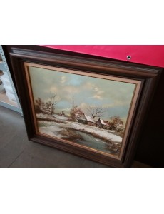 TOILE PAYSAGE ENNEIGE