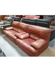 SALON CUIR DE BUFFLE  2 + 1...