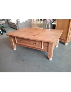 TABLE BASSE PIN 1 TIROIR