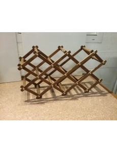 PORTE BOUTEILLES BOIS