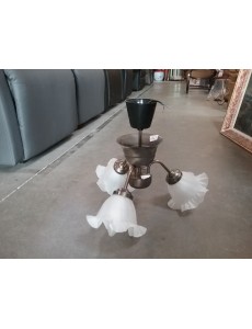 SUSPENSION 3 BRANCHES "FLEURS"