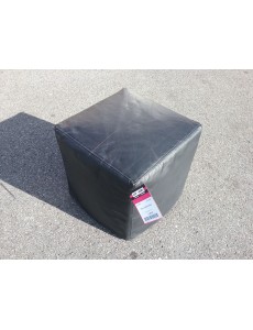 POUF CARRE NOIR
