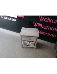 MEUBLE D APPOINT MODERNE GRIS 