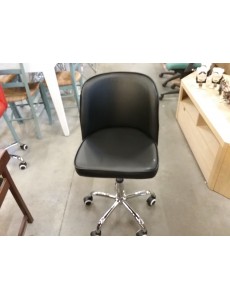 CHAISE BUREAU "COSY" NOIRE...