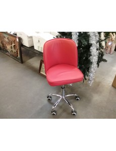 CHAISE BUREAU "COSY" ROUGE...