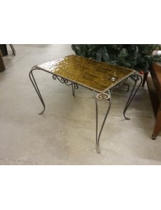 TABLE BASSE FER FORGÉ