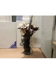 VASE DÉCORÉ FLEURS