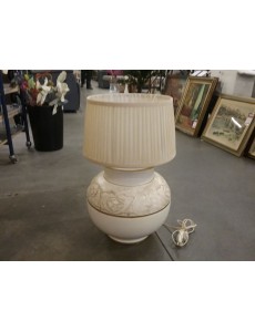 LAMPE A POSER BOULE BEIGE
