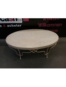 TABLE BASSE OVALE