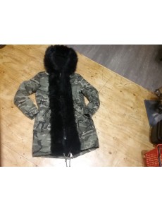 VESTE CAMOUFLAGE FOURÉE 38