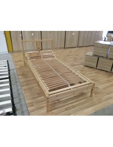 LIT BOIS 90 + SOMMIER REGLABLE