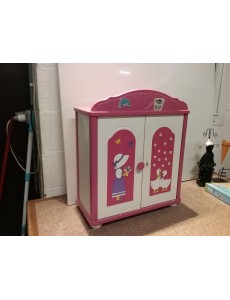 GARDE ROBES BOIS POUPÉES...