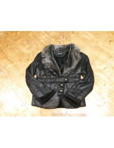 BLOUSON COL FOURRURE L