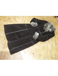 LONG MANTEAU FOURRÉ T.1