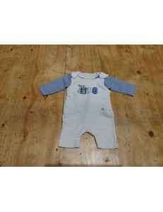 ENSEMBLE BLANC LIGNE BLEU