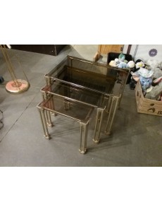 TABLES GIGOGNES VERRE 