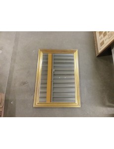 MIROIR CONTOUR DORÉ
