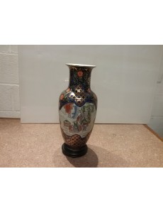 VASE STRYLE ASIATIQUE + SOCLE
