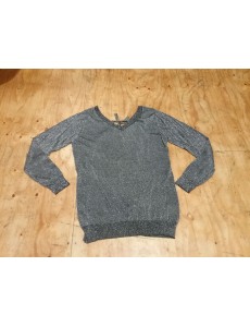 BLOUSE GRISE PAILLETÉE 52