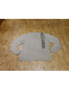 PULL BEIGE FIN "D&G " S