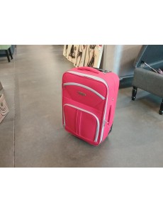 VALISE TROLLEY ROUGE