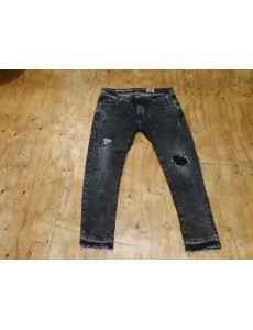 JEANS TROUÉ GRIS 36/32