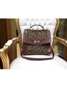 SAC BORDEAU ET IMPRIMÉ 