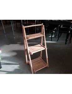 ÉTAGÈRE PLIABLE BAMBOU