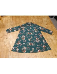 LONG CHEMISIER FLEURI NEUF M
