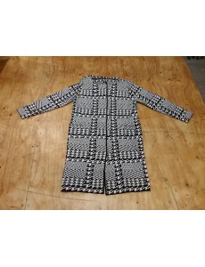 MANTAU NOIR ET BLANC S/M