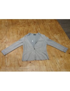 VESTE GRISE SUEDINE 38