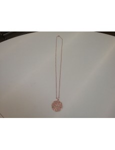 COLLIER ROSÉ A STRASS