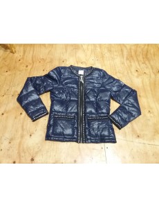 ANORAK BLEU A STRASS 36