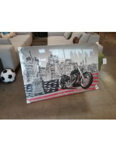 TABLEAU SUR TOILE NEW YORK 