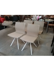 CHAISE MODERNE SKAI BEIGE...