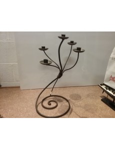 CHANDELIER MÉTAL 5 BRANCHES...