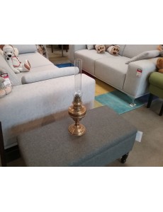 LAMPE QUINQUET CUIVRE 