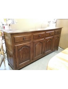 BAHUT RUSTIQUE CHENE MASSIF...